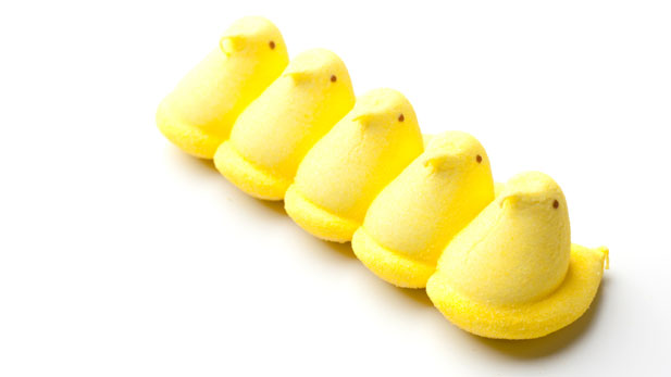 yellow stuffed peep